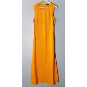 J. Crew Slip Dress Linen Size XL Maxi NEW Carolyn Preppy Coastal 2023 Vacation